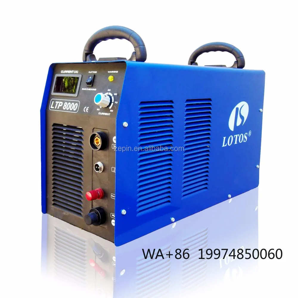 

LTP8000 IGBT Inverter 80 Amps Pilot Arc Portable air Plasma Cutter (for Both Hand Cutter and CNC Auto Cutting)