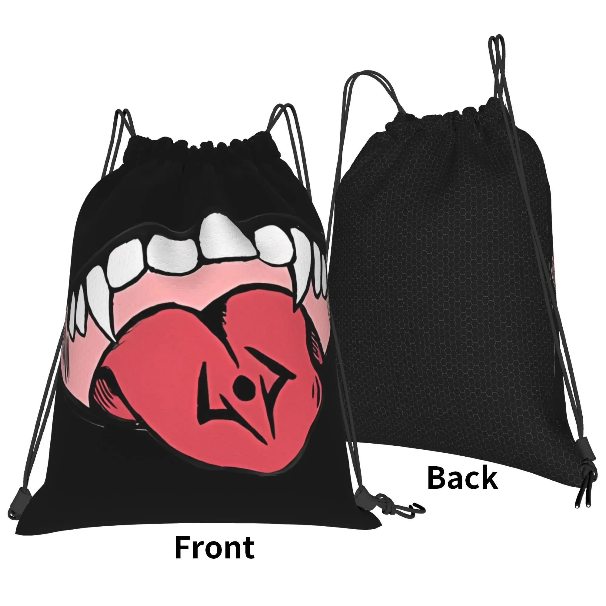 Gothic Vampire Tough jJujutsu Kaisenn Portable Sports Riding Gym Drawstring Storage Sporty Backpacks