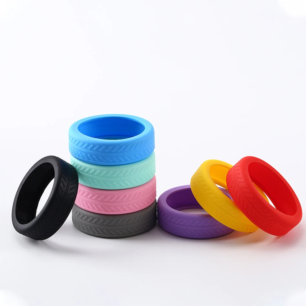 1/4/8pcs Fashionable Silicone Caster Cover Durable Mutes Noise Reduction Wheel Scratche-Proof Cover For 8-Spinner Wheels Luggage