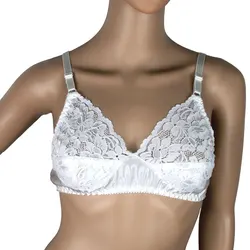The new summer 2015 Thin silk bra style silk breathable ms summer big size bra lace underwear