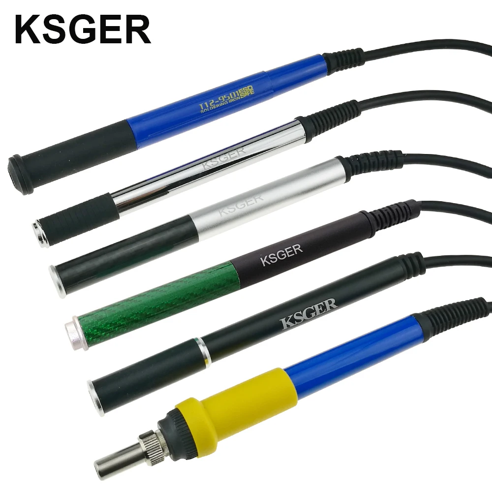 KSGER 9501 Aluminum Alloy Stainless Steel Soldering Handle Soldering Iron For V2.1S STM32 OLED Digital Temperature Controller