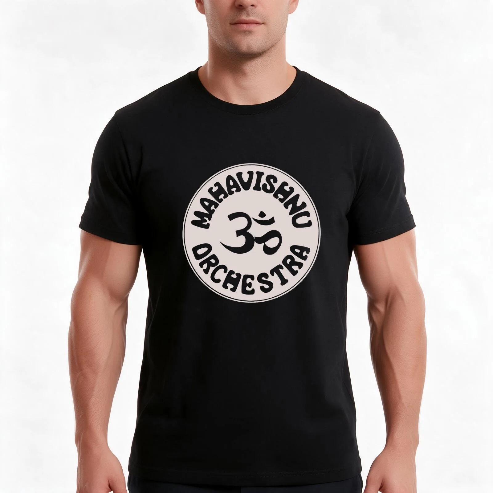 Mahavishnu T-Shirt Summer Casual Cotton Tee Oversized Streetwear Tops Vintage Graphic Print Loose Fit Short Sleeve