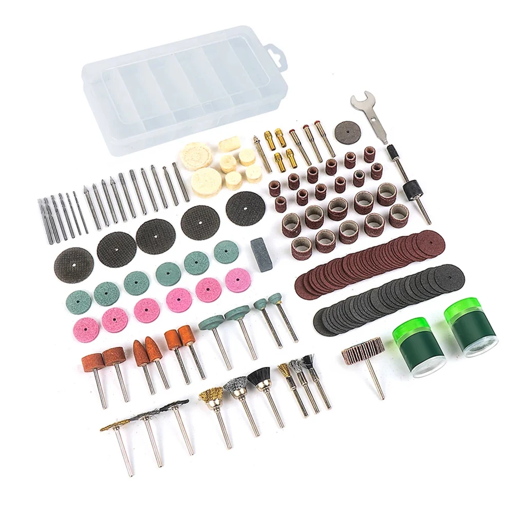 Mini Drill Accessories Abrasive Tools Wood Metal Engraving Electric Rotary Tool Engraving Pens Accessories for Dremelmel Bit Set