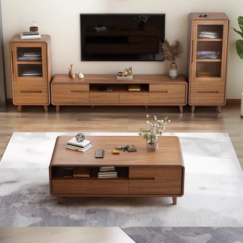 Tv Living Room Coffee Table Designer Rectangular Modern Side Coffee Table Lateral Floor Minimalist Tavolino Furniture For Home
