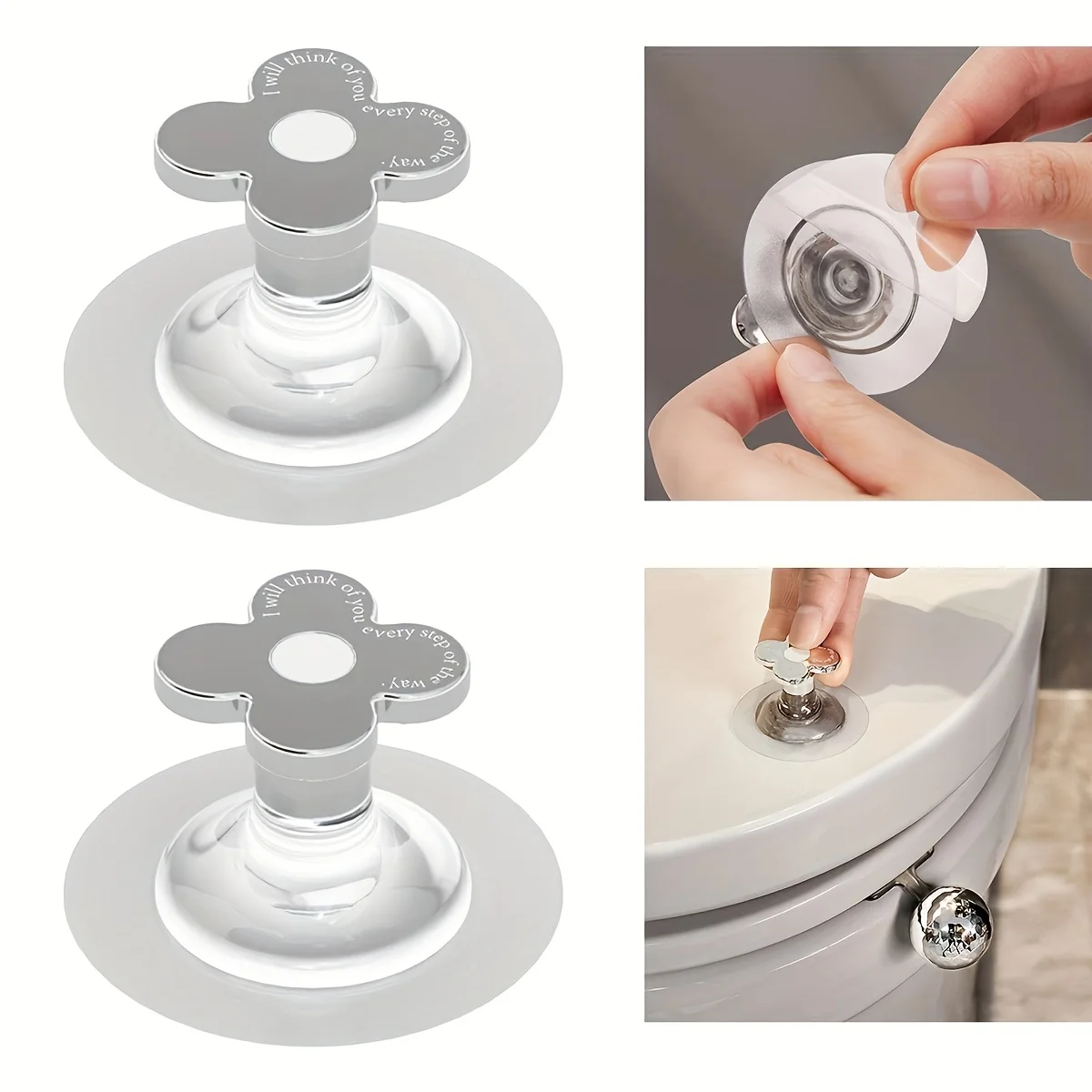 

Anti Dirty Hand Toilet Cover Lifter, Household Bathroom Sanitary Gadget, Effortless Toilet Seat Lifting Tool H0281-2