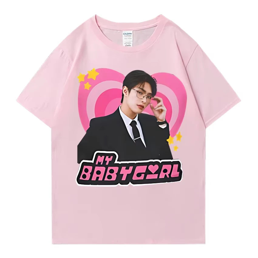 

2025 Ateez Mingi Glasses T-shirt MEN WOMEN Cotton Rapper Street Hip Hop Short Sleeve Summer Plus Size Tops Unisex