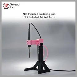 Seleadlab-Latão Hot Melt Inserir, Calor Serenado, Inserir Imprensa, Kit DIY, Ferramenta de Inserção para Impressora 3D Plástica, Ferro De Solda