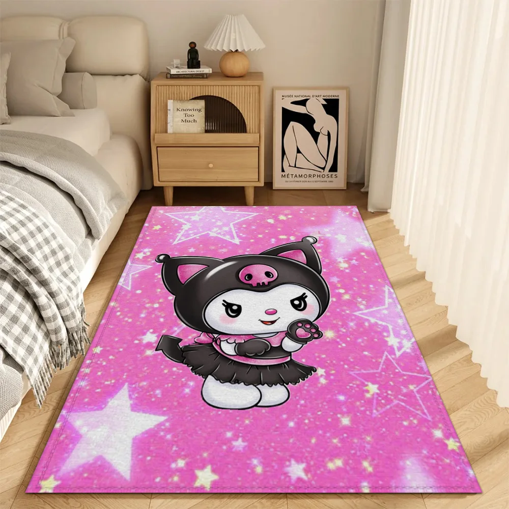 Decoration Rug Mat Bedroom Carpet Room Carpet K-kuromi Floor Mats Choice Doormat Entrance Door Carpets Home Rugs Foot Bath Front
