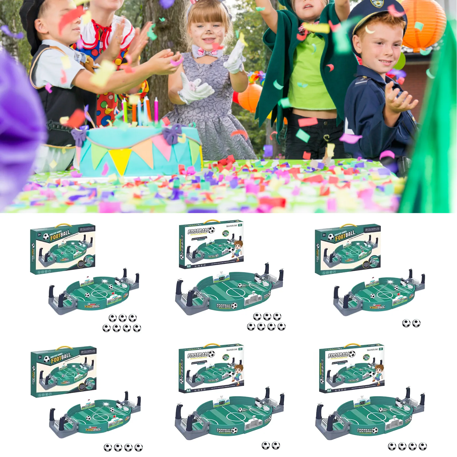 

Футбольный стол для семейной вечеринки, футбольная настольная игра, настольные интерактивные футбольные игрушки для детей и мальчиков, спортивная портативная игра на открытом воздухе, подарок