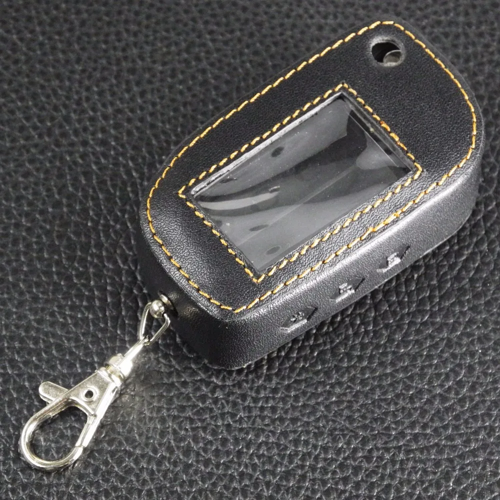 Jingyuqin Folding Flip Remote Leather Car Key Cover For Starline A91 A61 B9 B6 New Arrival Fob Case 3 Buttons Protection