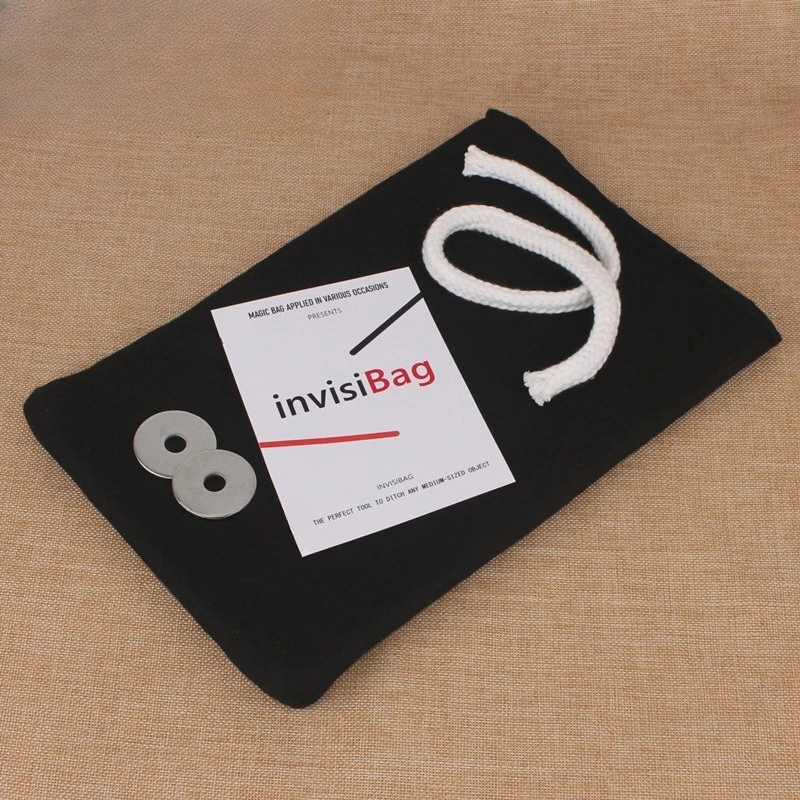 

Invisibag By Joao M (Red or Black) Object Transfer Bag Magic Object Vanish Appear Close Up Magia Stage Gimmick Easy Games Funny