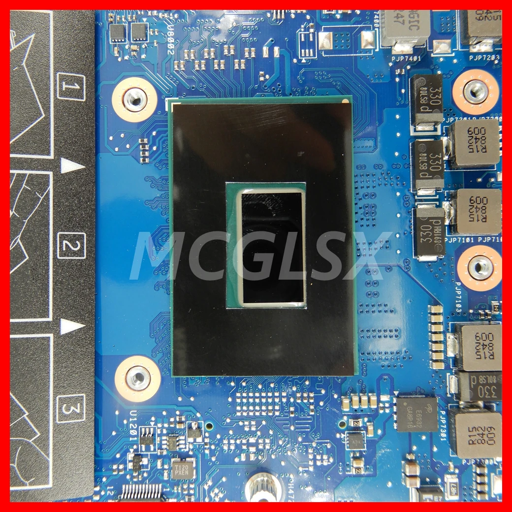 Fotografia 4: Placa-Mãe VULCAN15_N18E para Notebook DELL G5 5590 G7 7590 G7 7790 com CPU I5 I7 de 8ª Geração RTX2060 RTX2070 100% Testada e Aprovada