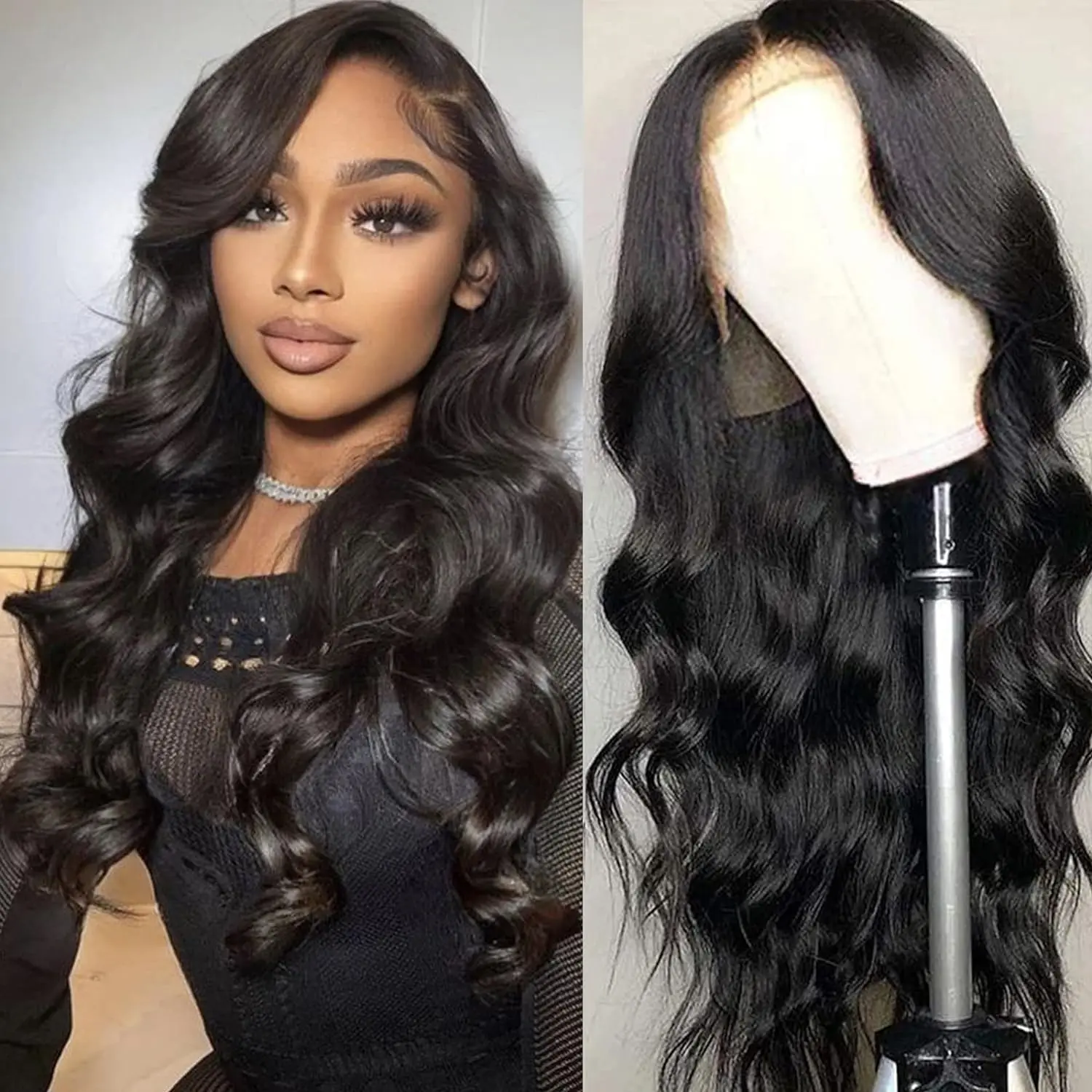 30 Inch 13X4 13X6 Hd Lace Frontale Pruik Body Wave Lace Front Pruik Menselijk Haar Pre Geplukt Braziliaanse Body Wave Human Hair Pruiken