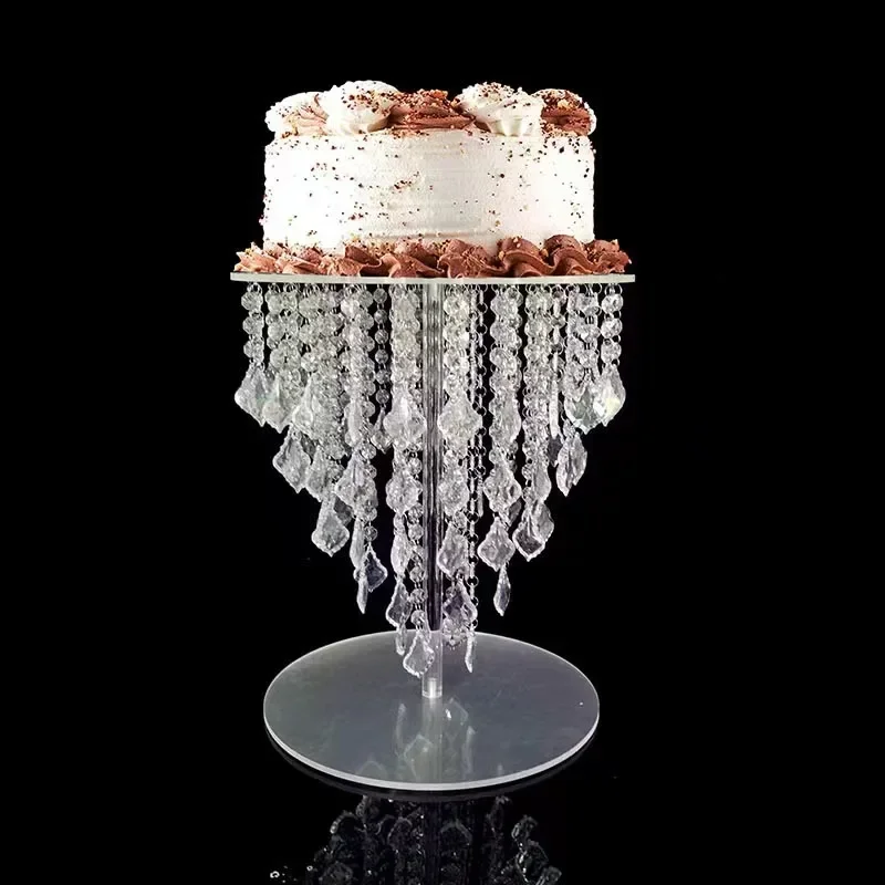 4PCS Wedding Table Centerpieces Cake Bar Props With Candle Rack Birthday party, Acrylic Dessert Cupcake Stand Floral Ball Holder