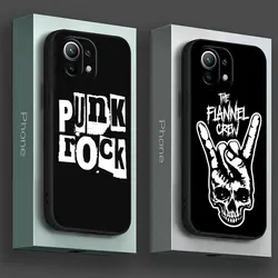 Cool Punk Bands Rock Phone Case For Xiaomi 14T 13T 12T 11T 10T 14 Pro 12 Mi 11 Lite Poco X3 X4 X5 X6 M5 F5 F6 Pro Silicone Cover