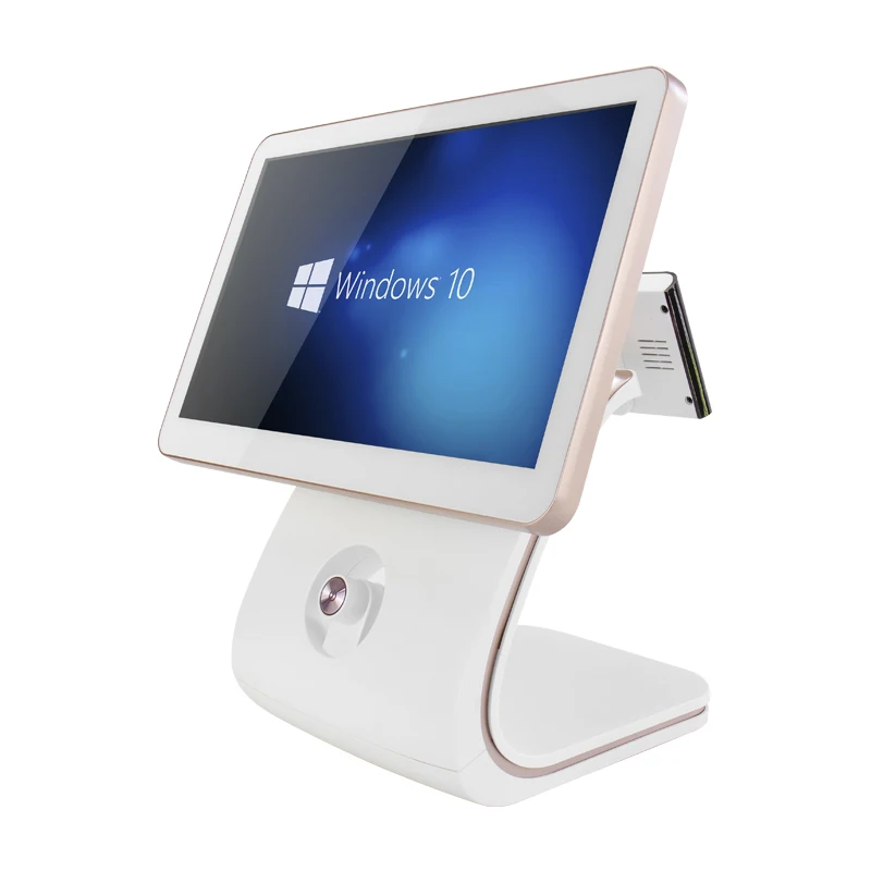 نظام Win/android Google GMS POS مقاس 15.6 بوصة، ماكينة تسجيل المدفوعات النقدية POS التي تعمل باللمس، مجموعة غلاف الماكينة الكل في واحد، آلة كاملة --- PY #2