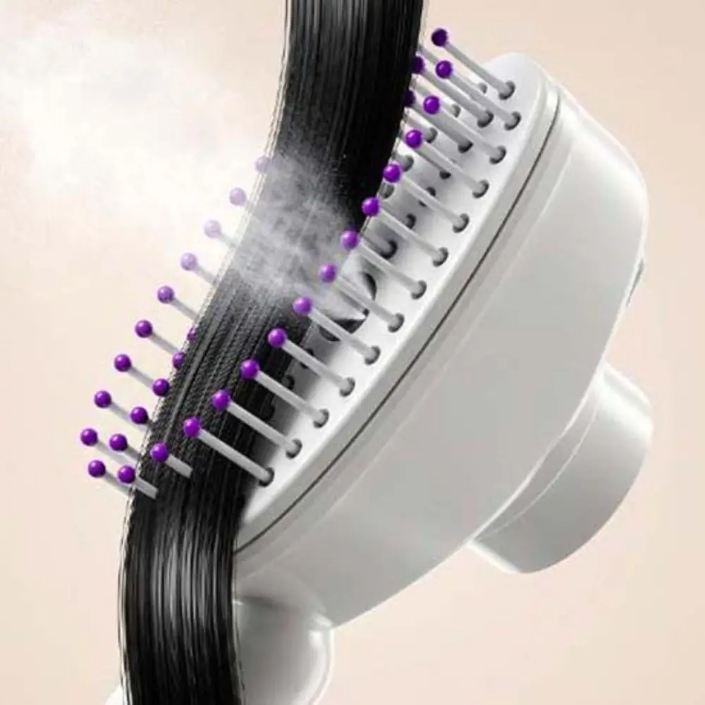 Multi-Function Red Light Spray Massage Comb Anti-Frizz Large Tank Hair Care Electric Spray Hair Brush Anti-Static One-Key Clean