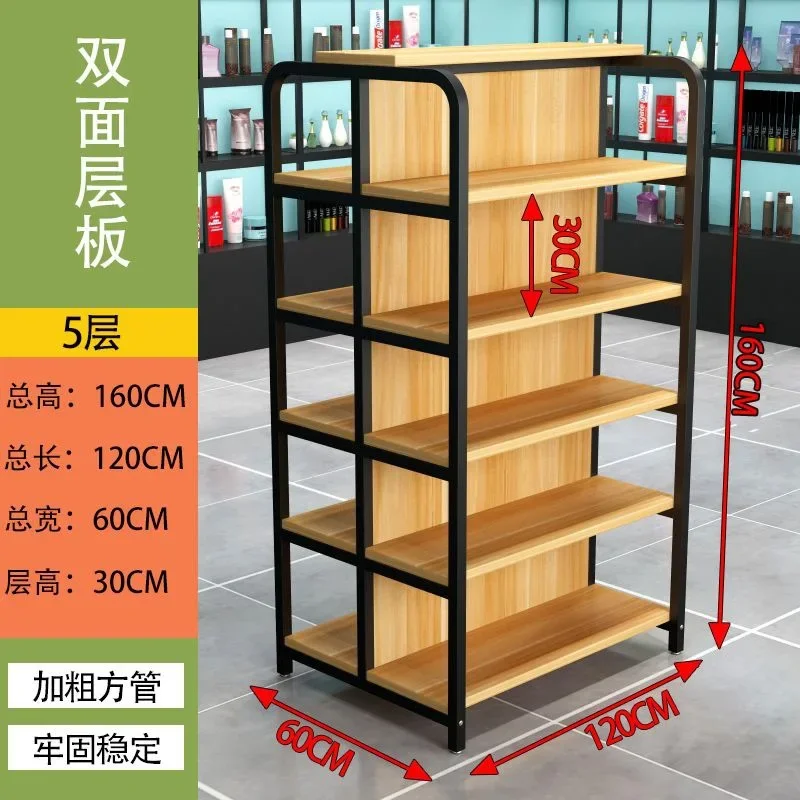 Supermarket shelves, display shelves, convenience stores, commissaries, stores, single and double-sided multi-layer hooks, snack