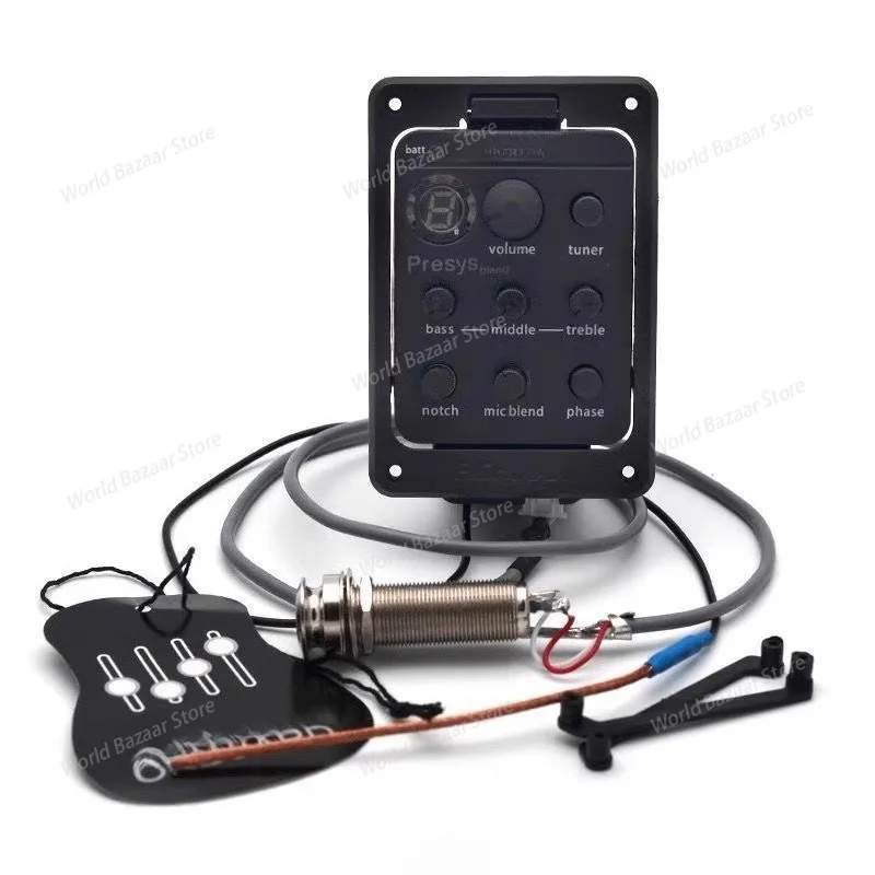 

Звукосниматель для акустической гитары Fisherman с предусилителем, подходит для народных и классических гитар, универсальный для моделей, ISYS301/PSY301