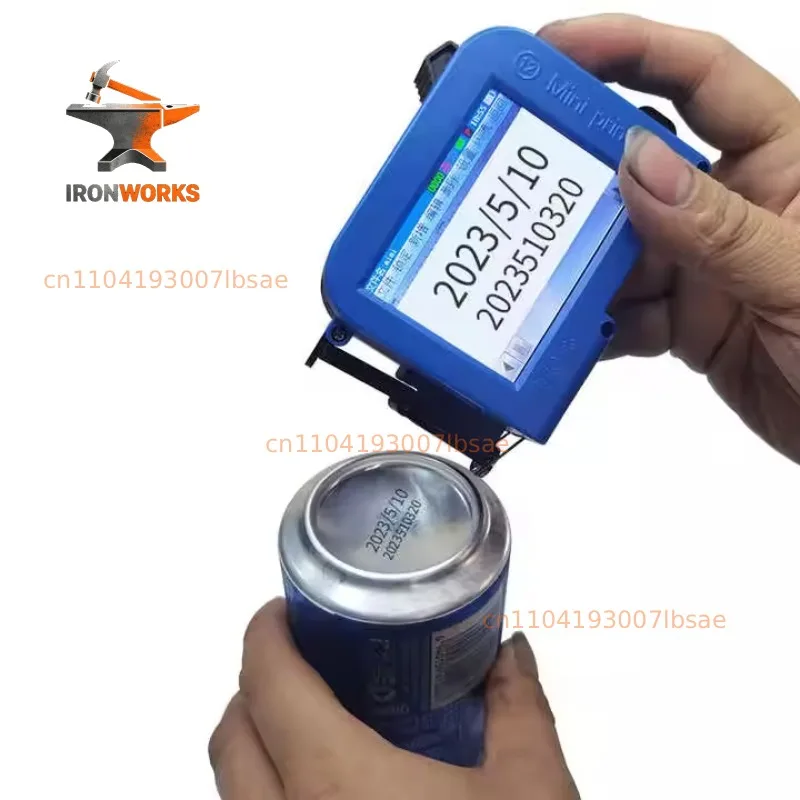 Portable Mini Batch Coder - Handheld inkjet printer for quick drying expiration dates, batch numbers, and egg marking