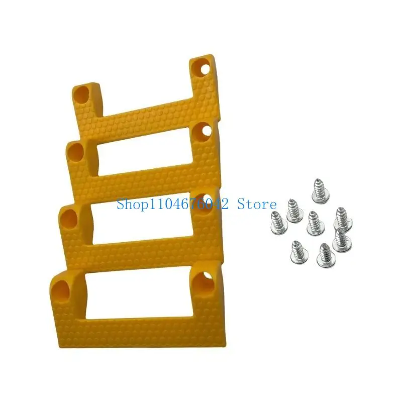 5asd 4 Pieces Tool Storage Organizers Tape Measure Holder Rack for Home Improvement and Professional Use Garage and Workbench