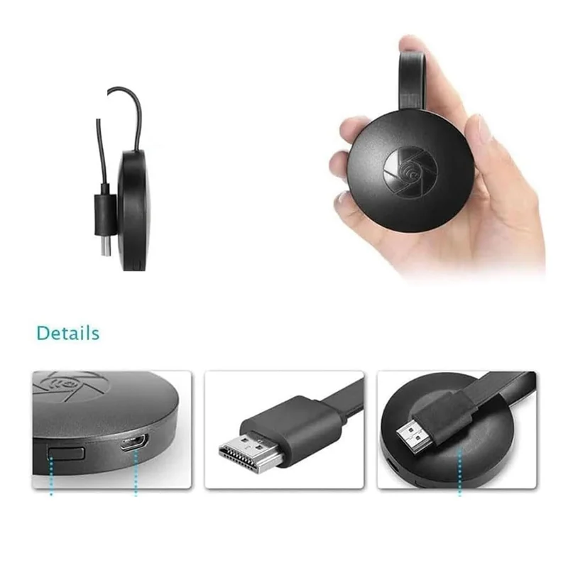 AA08-Synchronized Screen Projector 2.4G 1080P Screen Kit External Antenna Wireless Same Screen Set Projector Computer With TV Mo