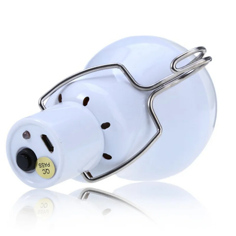 ABUP-3X แผงโซลาร์เซลล์ขับเคลื่อนหลอดไฟ LED แบบพกพากลางแจ้ง Camping เต็นท์โคมไฟพลังงาน 15W