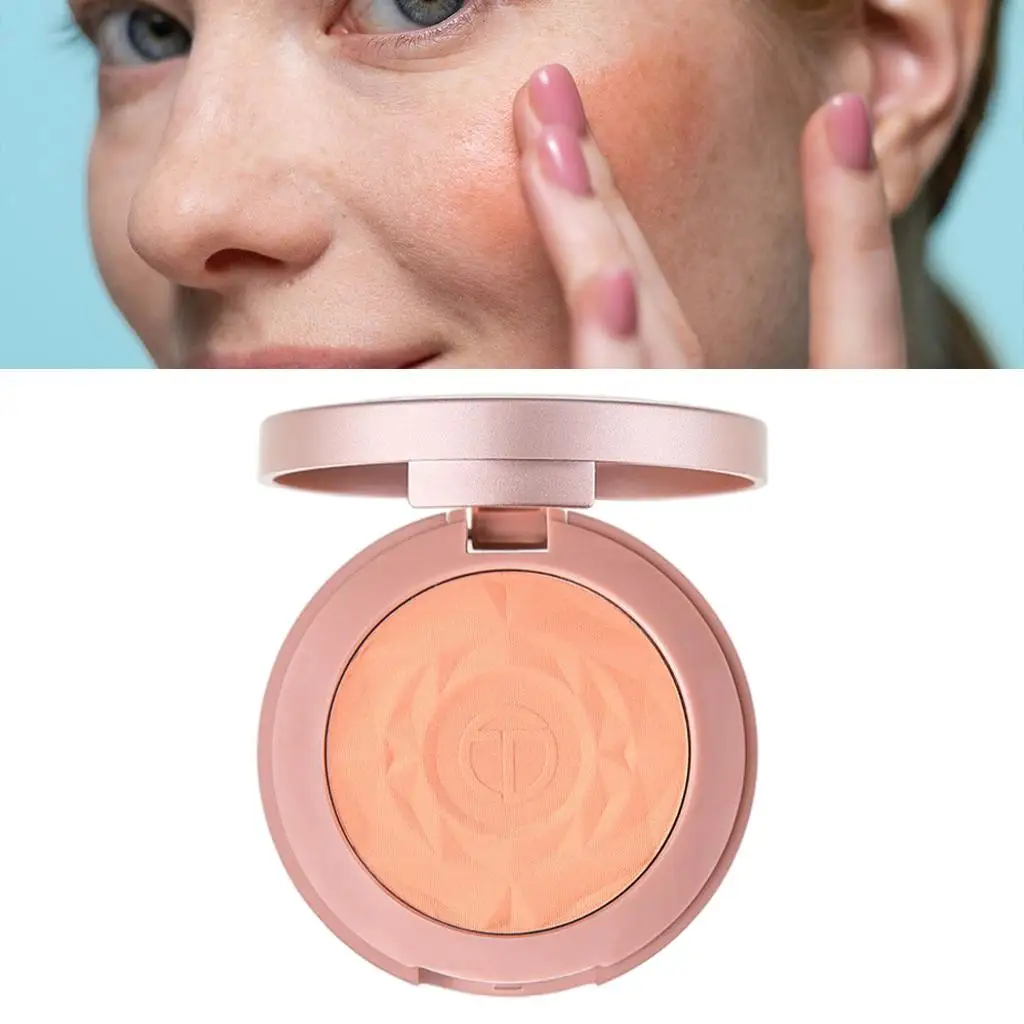 4xFace Blush Set with Brush And Mirror for Makeup in 2 Shades