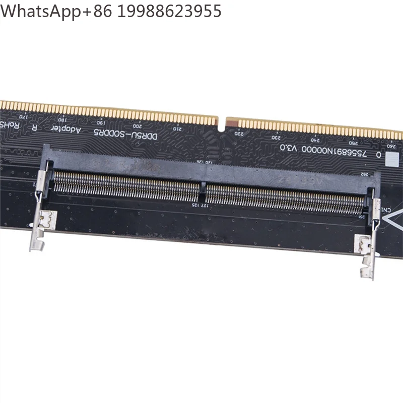 DDR5 Adapter Card Laptop To Desktop Memory Adapter Card 1.1V U-DIMM Adapter Card With Overcurrent Protection Design-Y18A