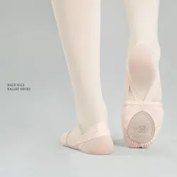 Rhythmische gymnastik Schuhe Elastische Halbe Schuhe Ballett Schuhe Tanz Schuh Mikrofaser Mädchen Kinder Frauen Bauch Schuhe