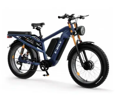 New Electric Bicycle 1500W Motor 48V40AH Battery Adult Electric Bike 40km/h 26inch Tire Off Road Riding Mountain E-bike image 3