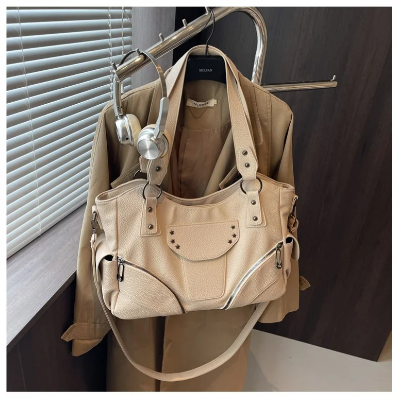 

Premium Women's Tote Bag, Genuine Leather Handbag Designer, Crossbody Shoulder Purse Elegant Classic