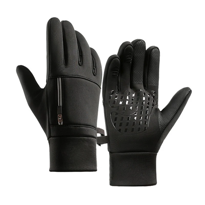 AliExpress NONE ZHUOHUA Waterproof Thermal Sports Gloves,Touchscreen Sensitive Gloves for Football,Soccer,Rugby, Mountain Biking,Cycling,Fishing