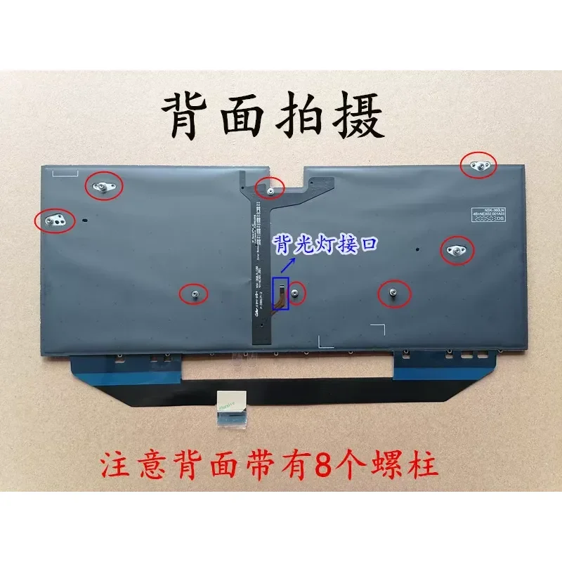 Replacement Keyboard for HUAWEI MACHR MACH-W19 W19B W29 W09 MateBook X Pro Laptop