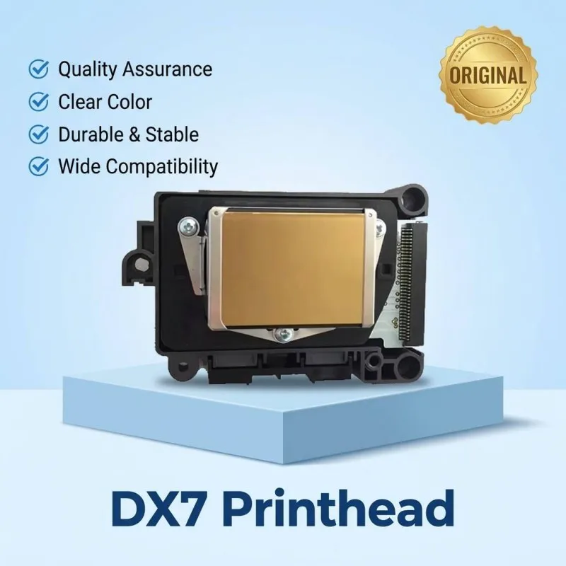 DX7 F189000 F189010 Printhead Unlocked Printhead for Eco Solvent UV Inkjet Printer Replacement PartsDX7 F189000 F189010 Printher