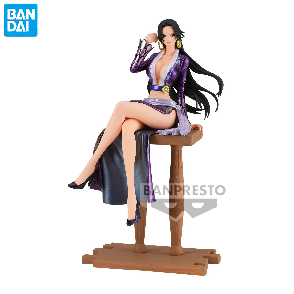 16Cm Genuine Official Original Banpresto One Piece Boa Hancock Figure Anime Genuine Collectible Boxed Model Dolls Toy Gift