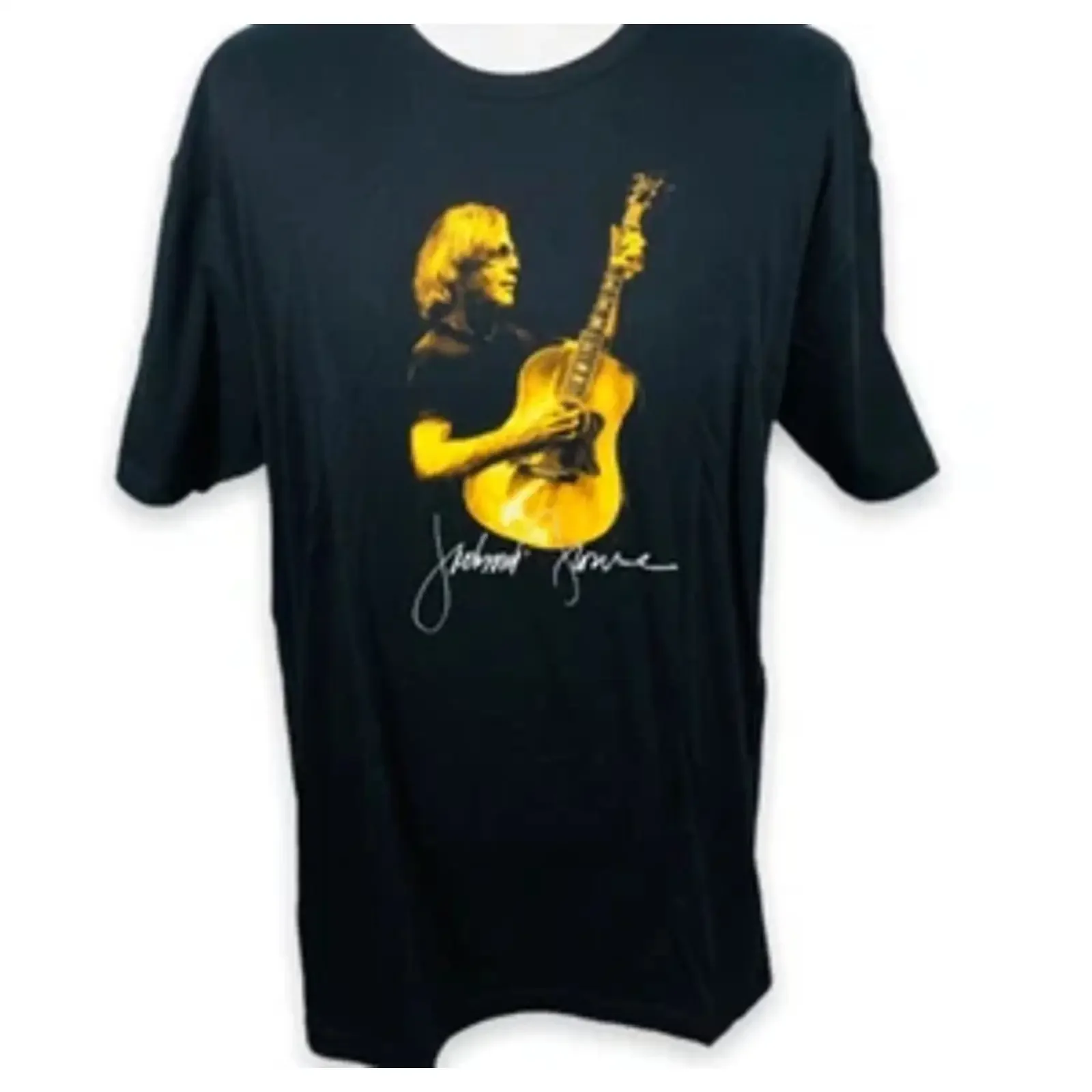 T-shirt Guitar Jackson Browne I'm Alive, classique, noir, S 4XL, vintage, lavé, élégant, polyvalent, respirant, décontracté, légèrement