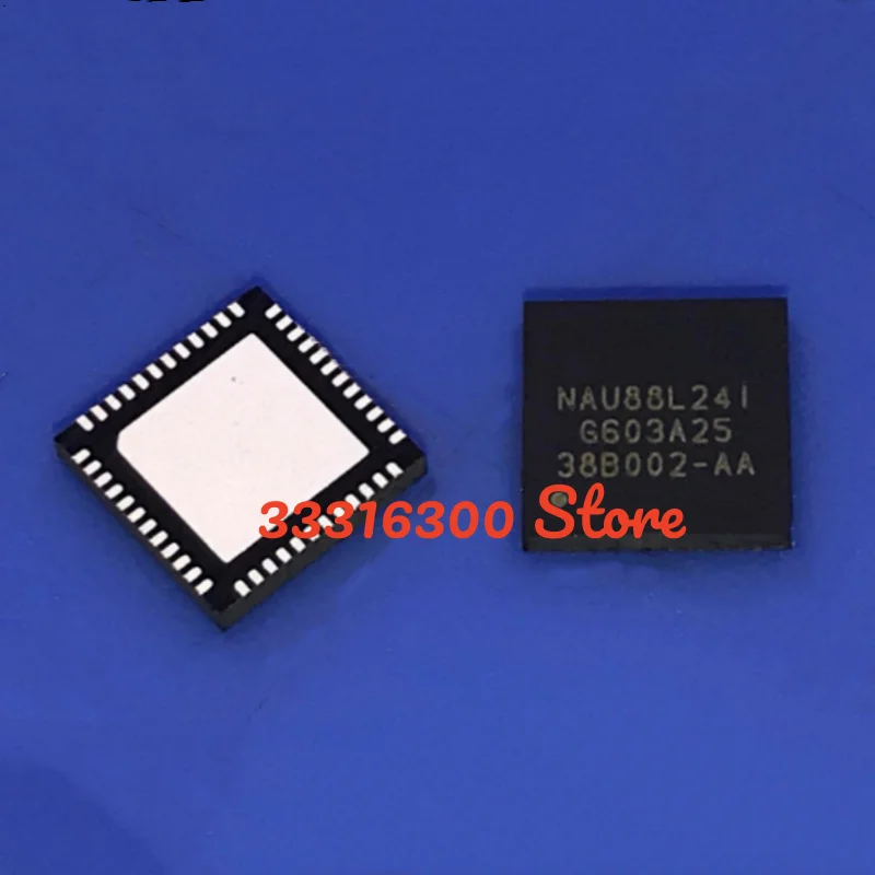 

10PCS New NAU88L24IG NAU88L24I QFN48 Codec chip IC