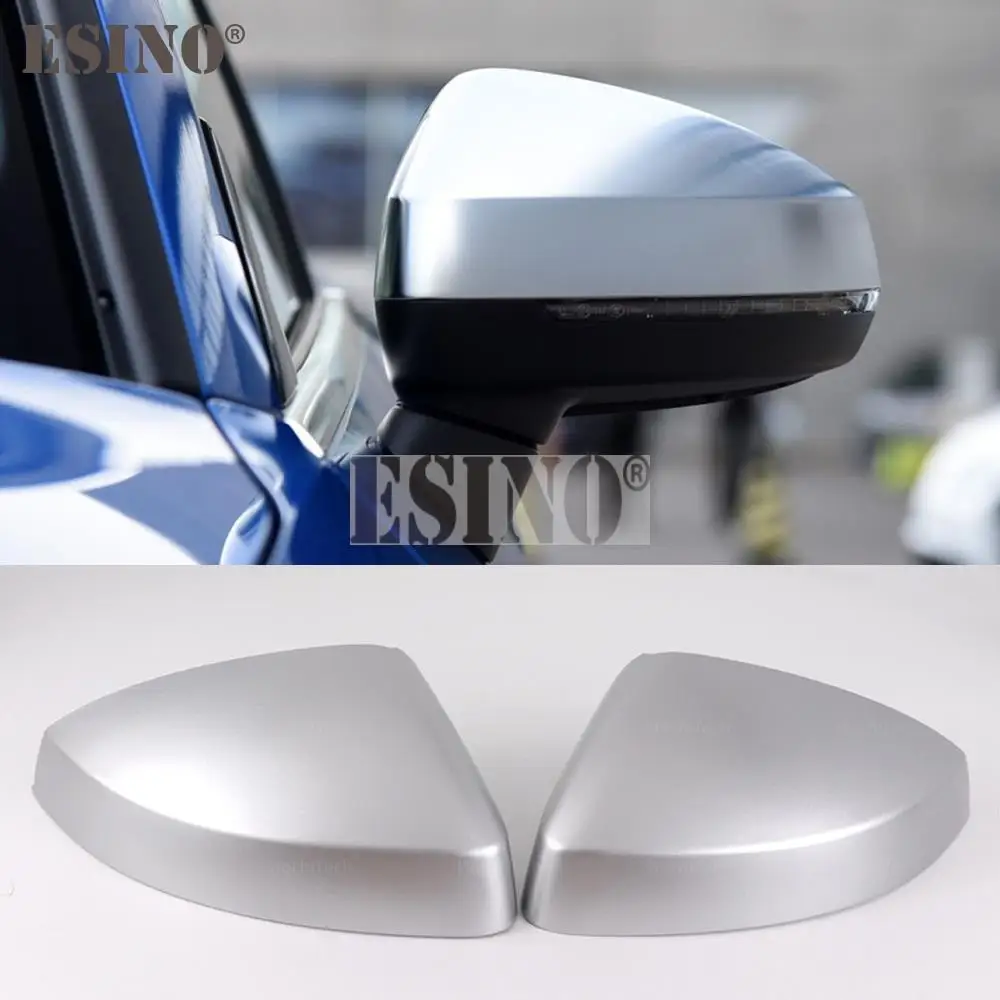 

2 х ABS серебристые сменные боковые зеркала заднего вида, чехлы для Audi A3 S3 RS3 2013-2019