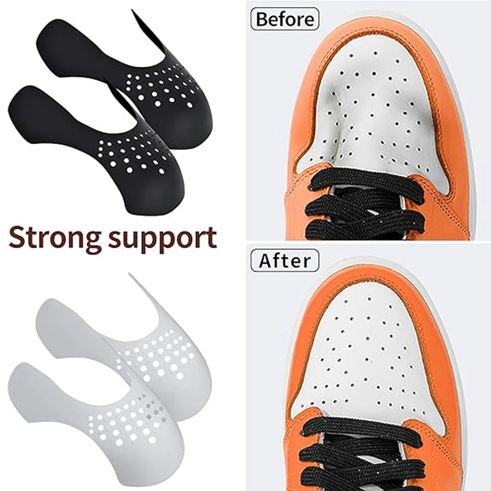 30Pcs/15Pairs Shoe Anti Crease Protectors for Sneakers Anti-Wrinkle Prevent Ball Shoes from Creasing Shoe Toe Caps Protector