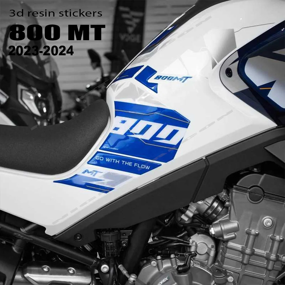 Mt800 2024 Motorcycle 3D Epoxy Resin Sticker Protection Kit for CF MOTO 800 MT Explore 2023-2024