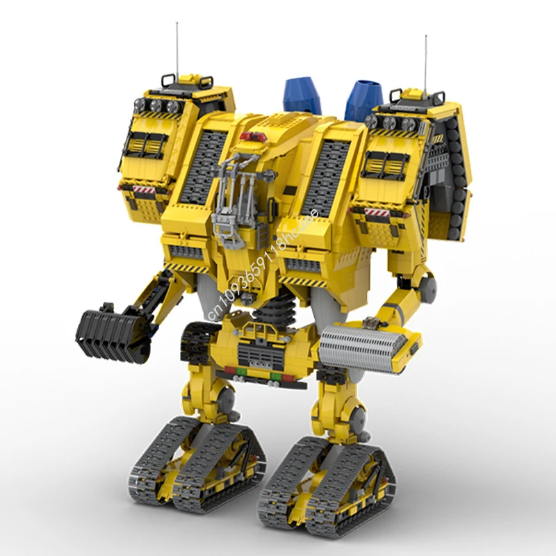 4698 Uds. MOC Emmets Construir O Mech modelo bloques de construcción DIY ladrillo Modular arquitectura idea juguetes para niños regalos de navidad