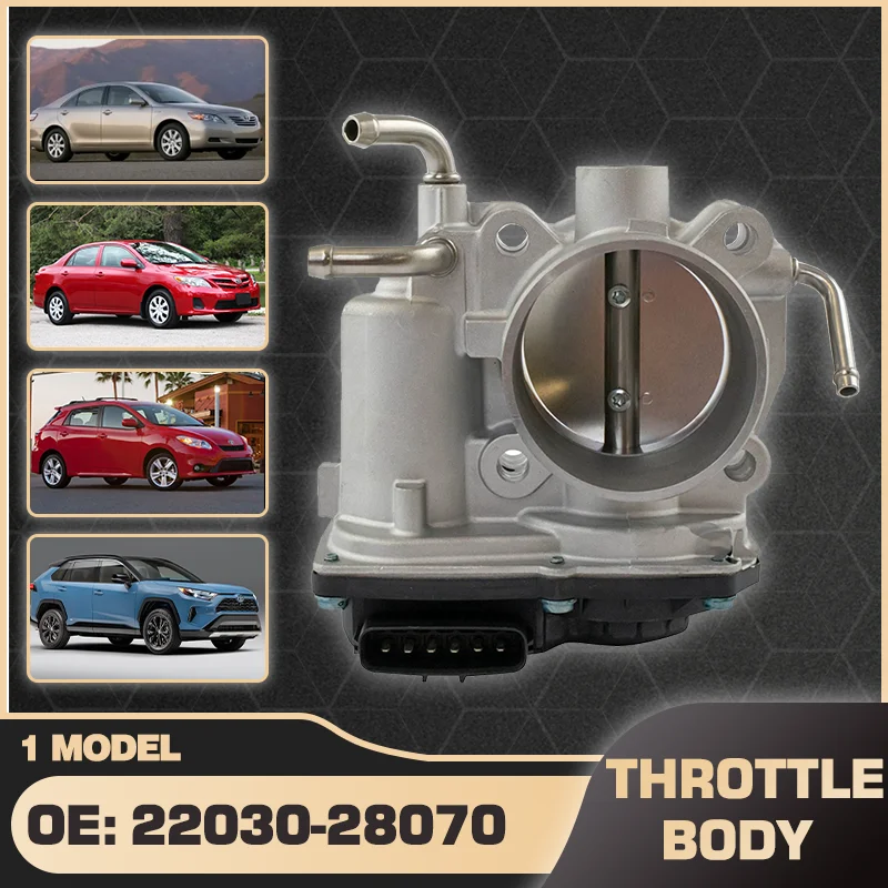 Car For Toyota Camry 2.4L Toyota Corolla 2.4L Toyota Matrix 2.4L Toyota RAV4 2.4L Toyota Solara 2.4L Electronic Throttle Body