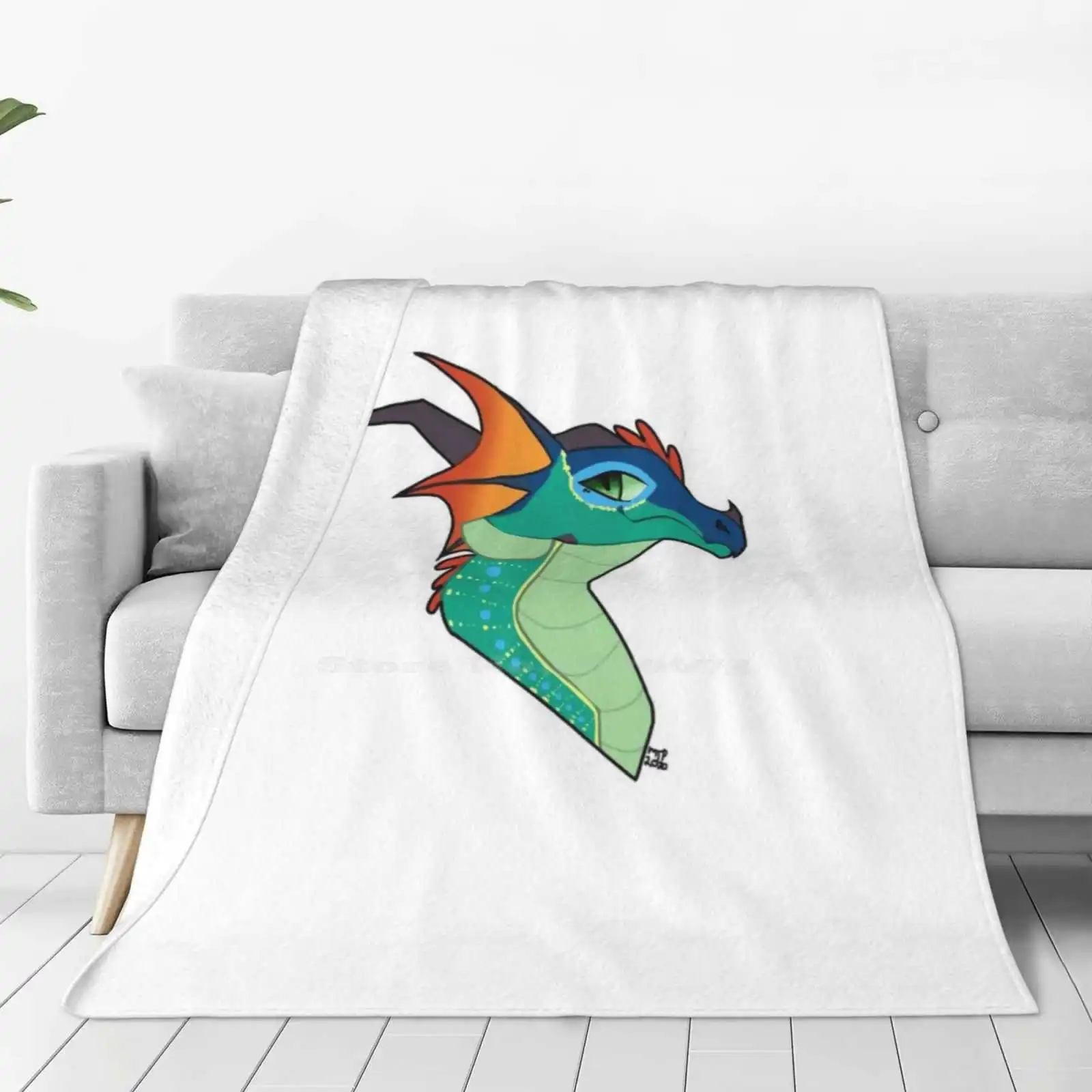 Glory ~ Wof Top Quality Comfortable Bed Sofa Soft Blanket Glory Wings Of Fire Dragon Wof Rainwing