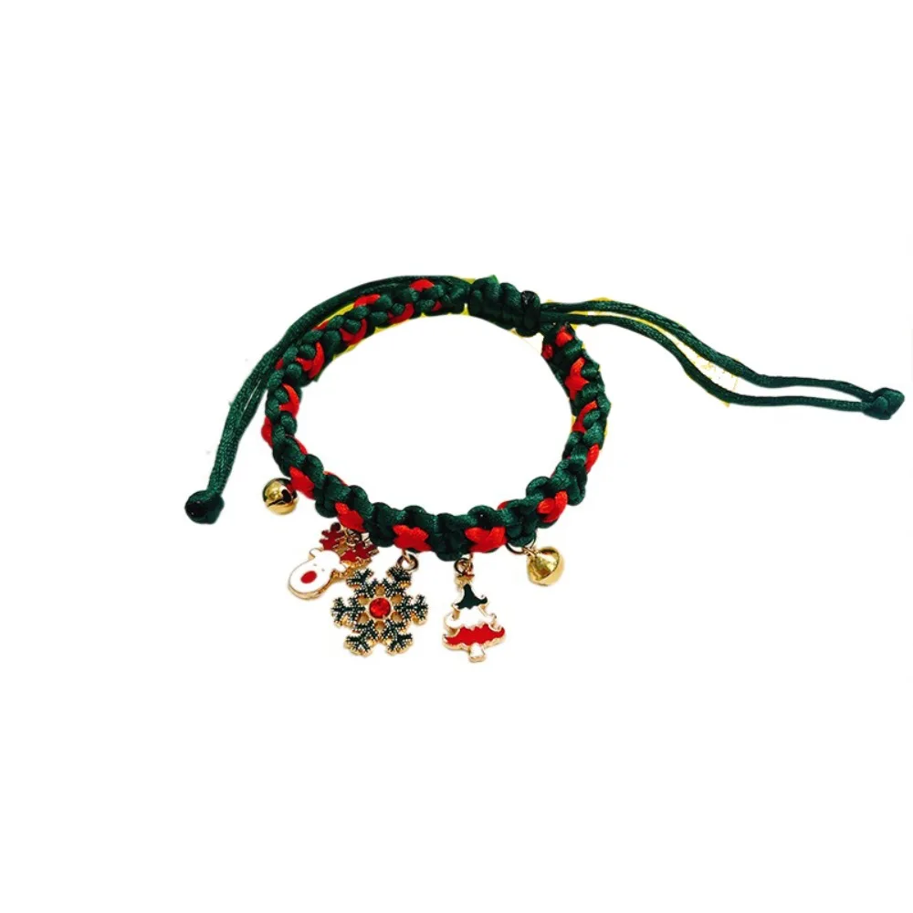 

Comfortable Creative Christmas Pet Collar Exquisite Adjustable Pet Necklace Cute Soft Cat Neck Strap Cat Dog