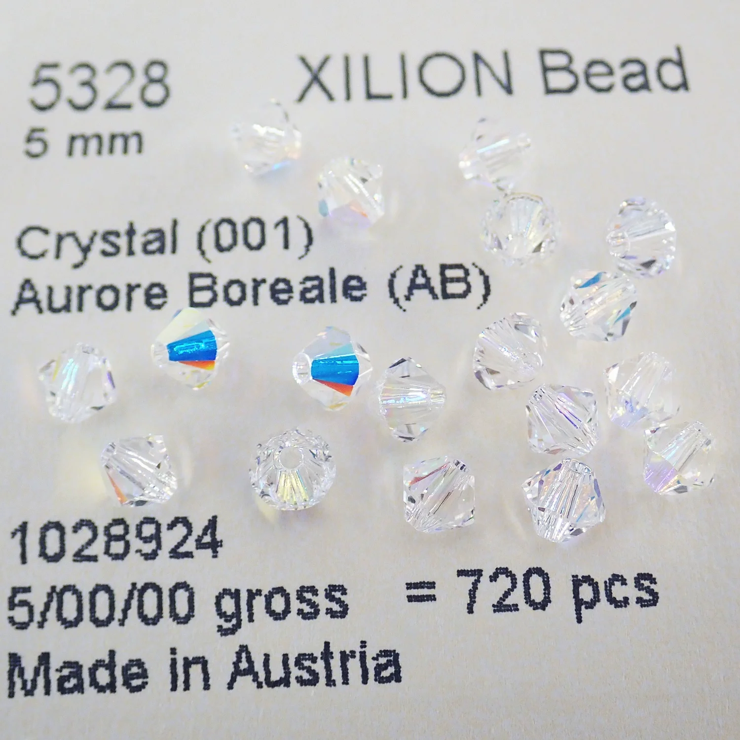 5328 XILION bicone contas soltas cristais de strass da Áustria para fazer jóias sacos de arte de unhas acessórios de decoração de pano