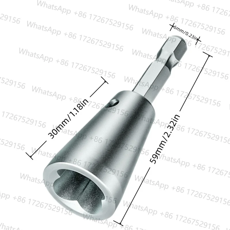 Electrician Artifact! Cast Steel Quick Twister for Power Drill, Wire Connector with Inspection Port for All Wires
