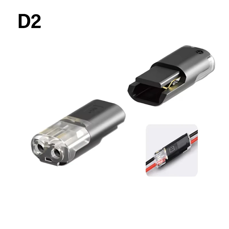 Waterdichte Elektrische Connector 1/2/3 Pin voor Auto's - Strip Terminal Verzegeld en Stofdicht Auto Kabel VerbindingConnector 1 Pin Auto Terminal 2 Pin Waterdicht Connector 3 Pin Verzegeld Strip