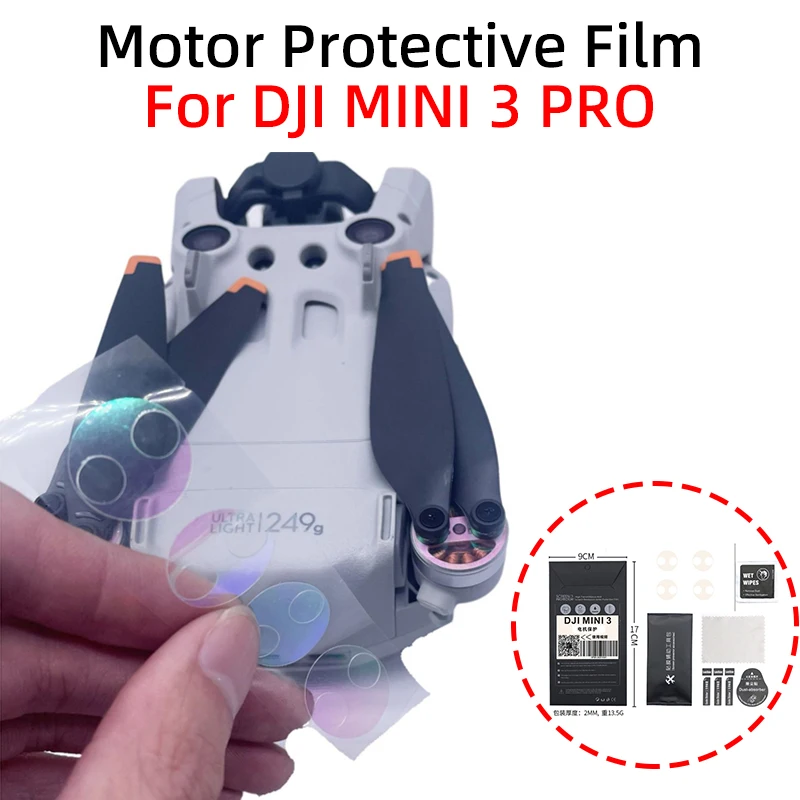 สำหรับ DJI MINI 3 PRO Drone Gimbal กล้องเซนเซอร์เลนส์ป้องกันฟิล์ม Motor Guard ป้องกันฝุ่นป้องกันรอยขีดข่วนอุปกรณ์เสริม