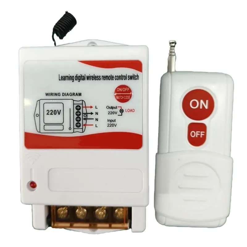 

Пульт дистанционного управления B59B-500M, 220В, высокомощный водяной насос для промышленного и бытового использования, для управления двигателями и освещением